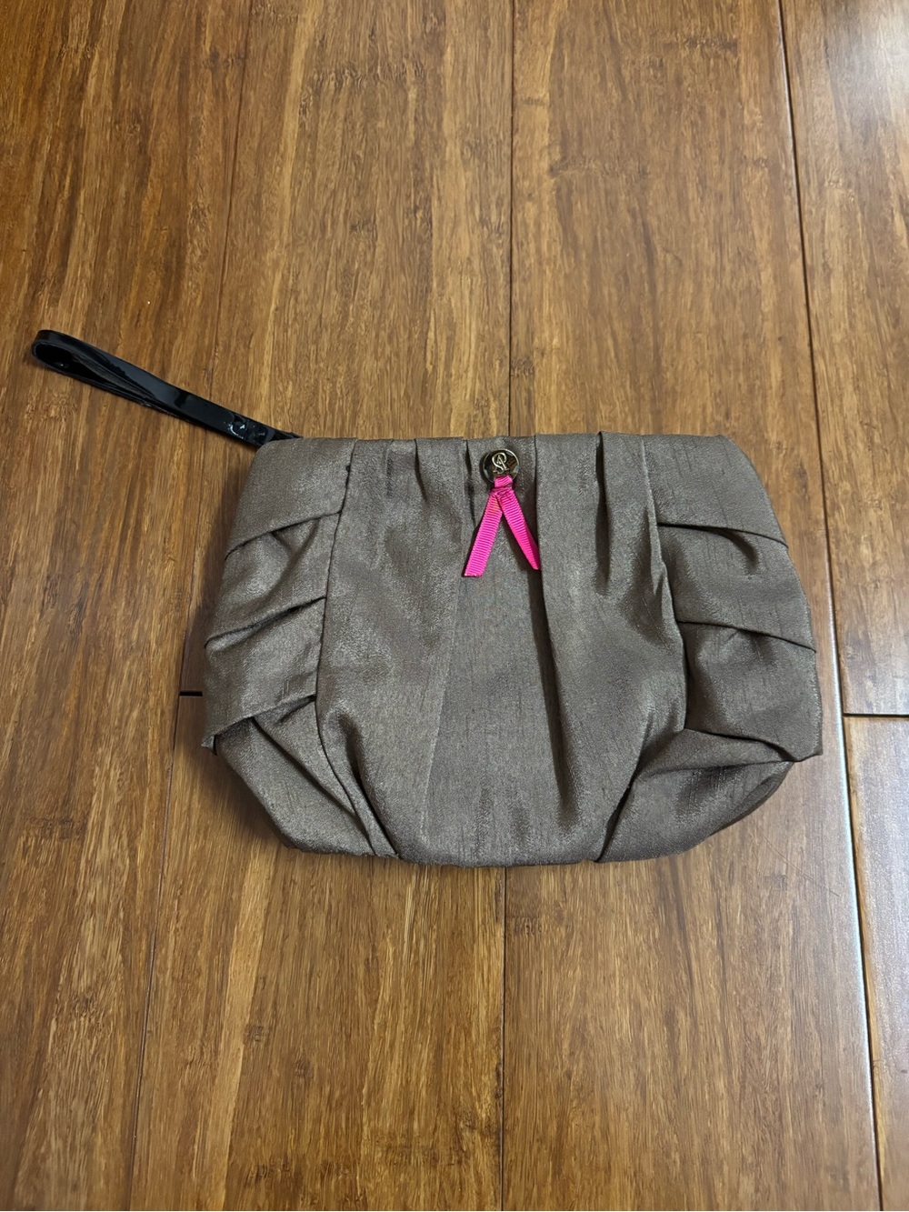 Victoria's Secret Y2K Brown Classic Pouch Wristlet